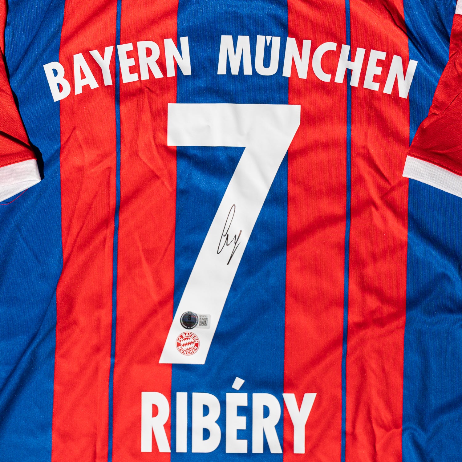 Jersey Firmado Franck Ribéry - Bayern Munich